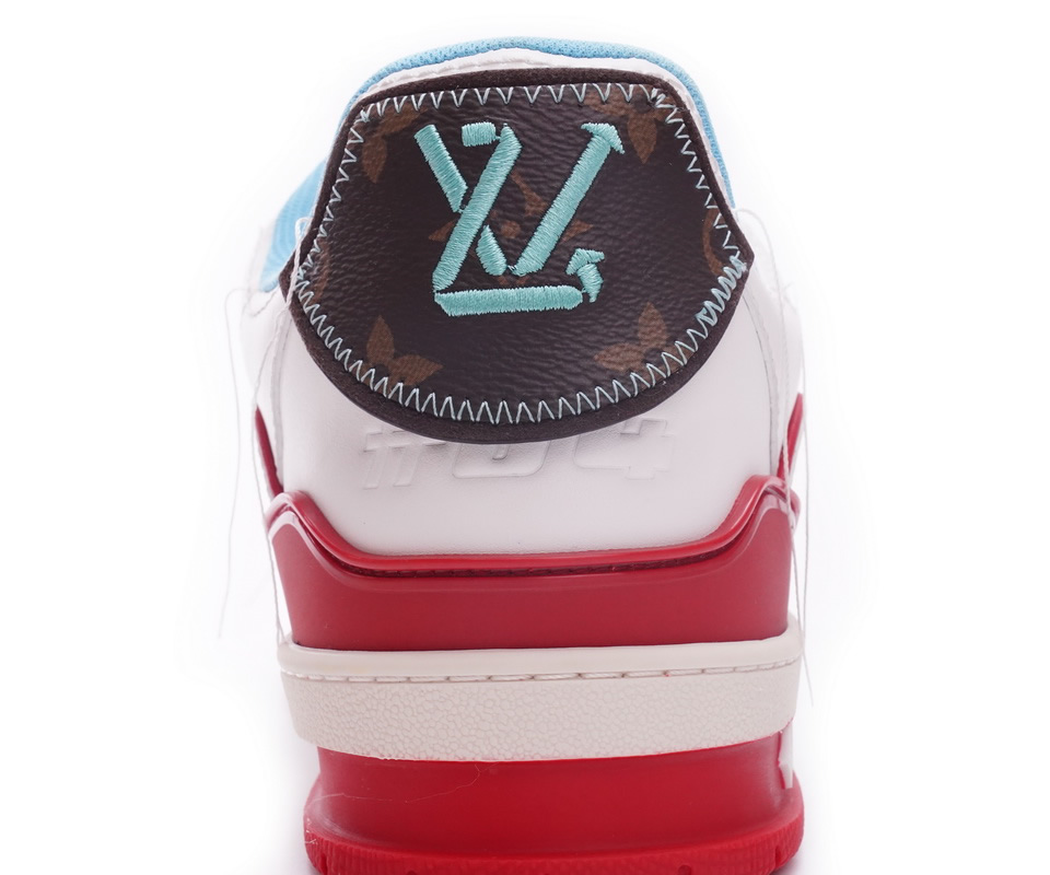 Louis Vuitton Trainer White Blue Purple Ms0228 12 - www.kickbulk.cc