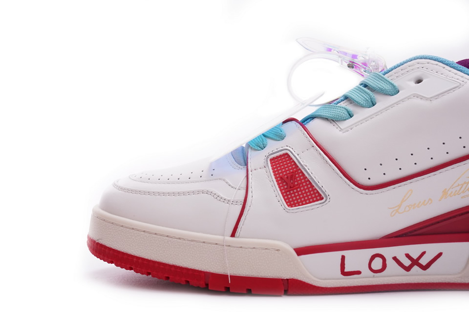 Louis Vuitton Trainer White Blue Purple Ms0228 9 - www.kickbulk.cc