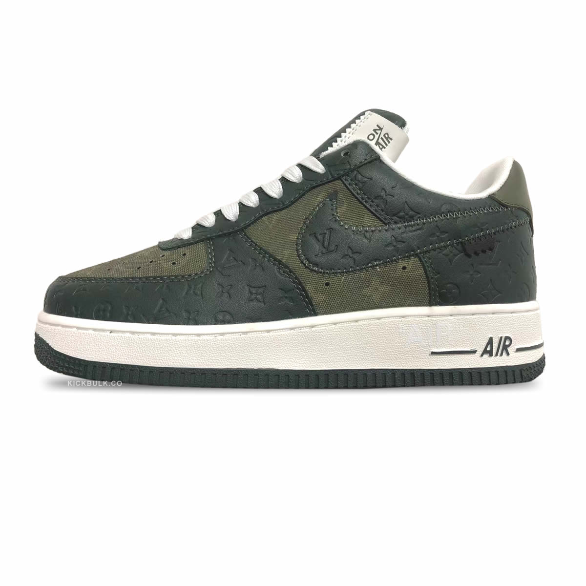 Louis Vuitton Air Force 1 Low Dark Green 1 - www.kickbulk.cc