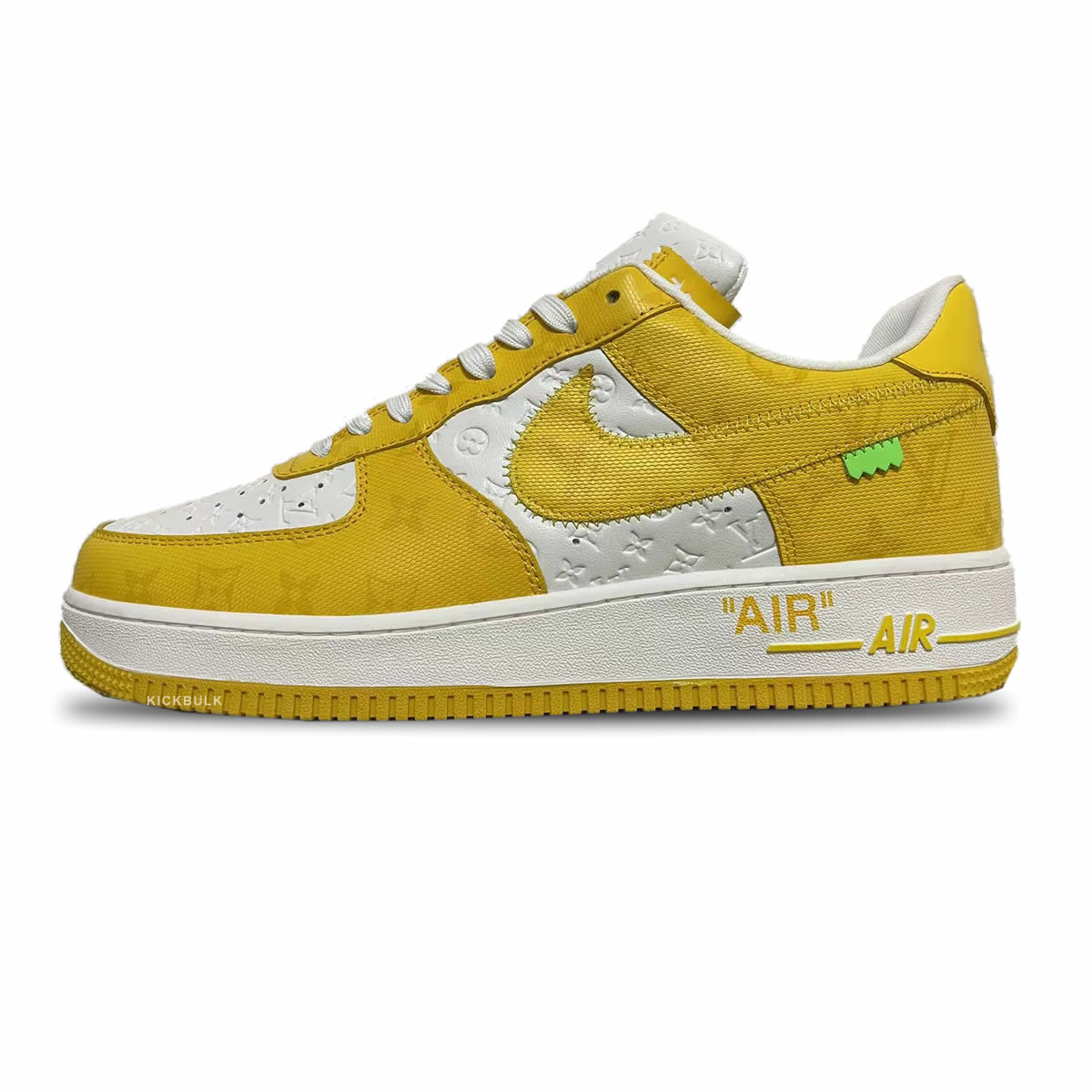 Louis Vuitton Nike Air Force 1 Yellow White Ms0232 0 - www.kickbulk.cc