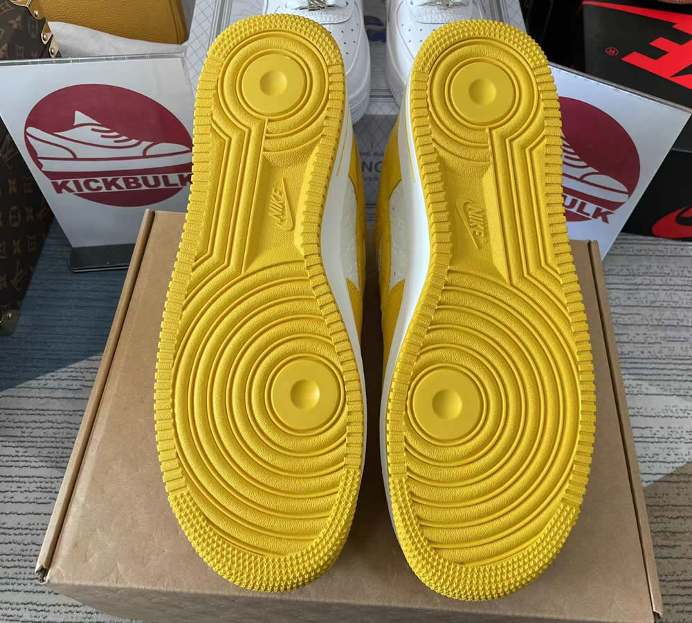 Louis Vuitton Nike Air Force 1 Yellow White Ms0232 9 - www.kickbulk.cc