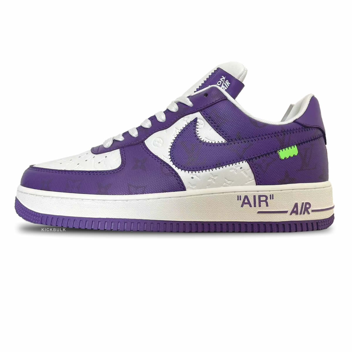 Louis Vuitton Nike Air Force 1 Purple White Ms0232 6 1 - www.kickbulk.cc