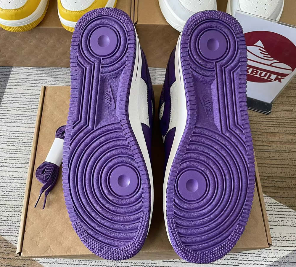 Louis Vuitton Nike Air Force 1 Purple White Ms0232 6 11 - www.kickbulk.cc