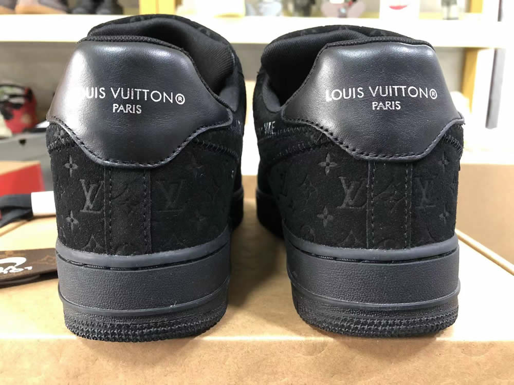 Louis Vuitton Nike Air Force 1 Black Ms0232 6 - www.kickbulk.cc