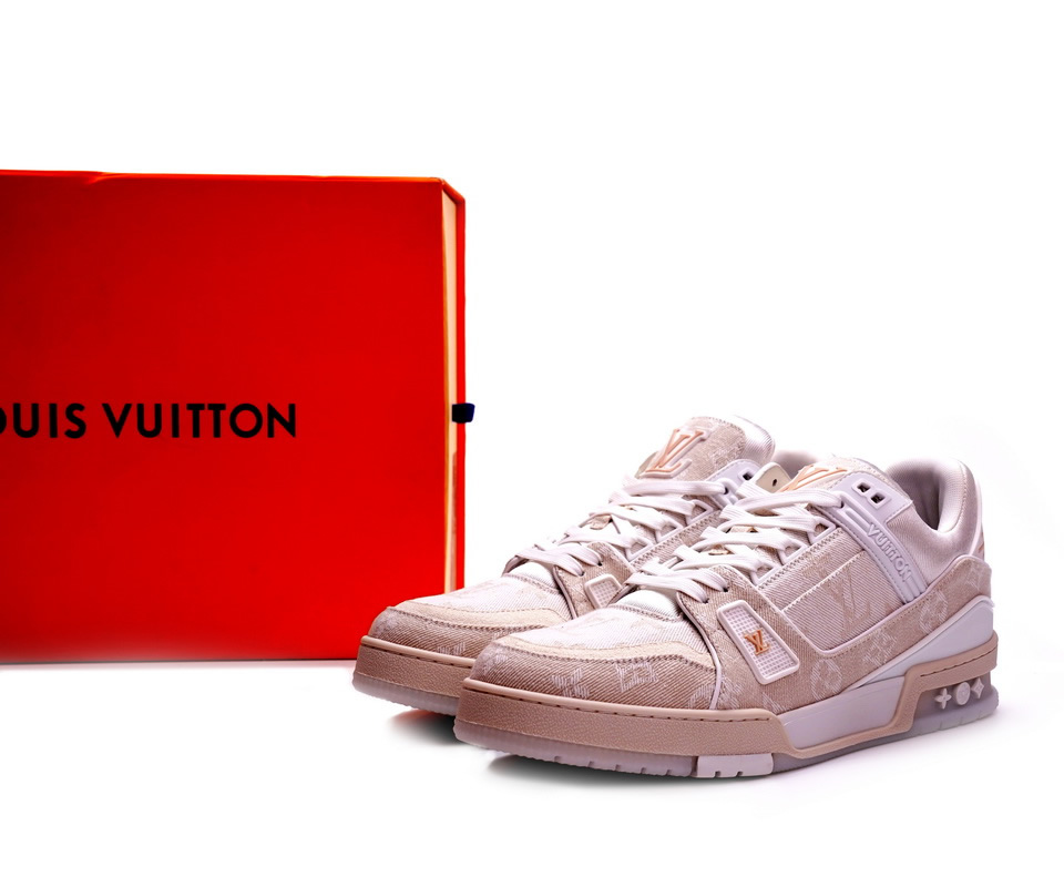 Louis Vuitton Trainer White Denim Ws02417 2 - www.kickbulk.cc