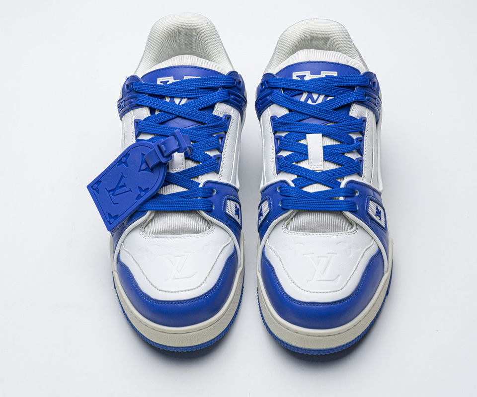 Louis Vuitton 20ss Trainer Blue Casual Shoes 2 - www.kickbulk.cc