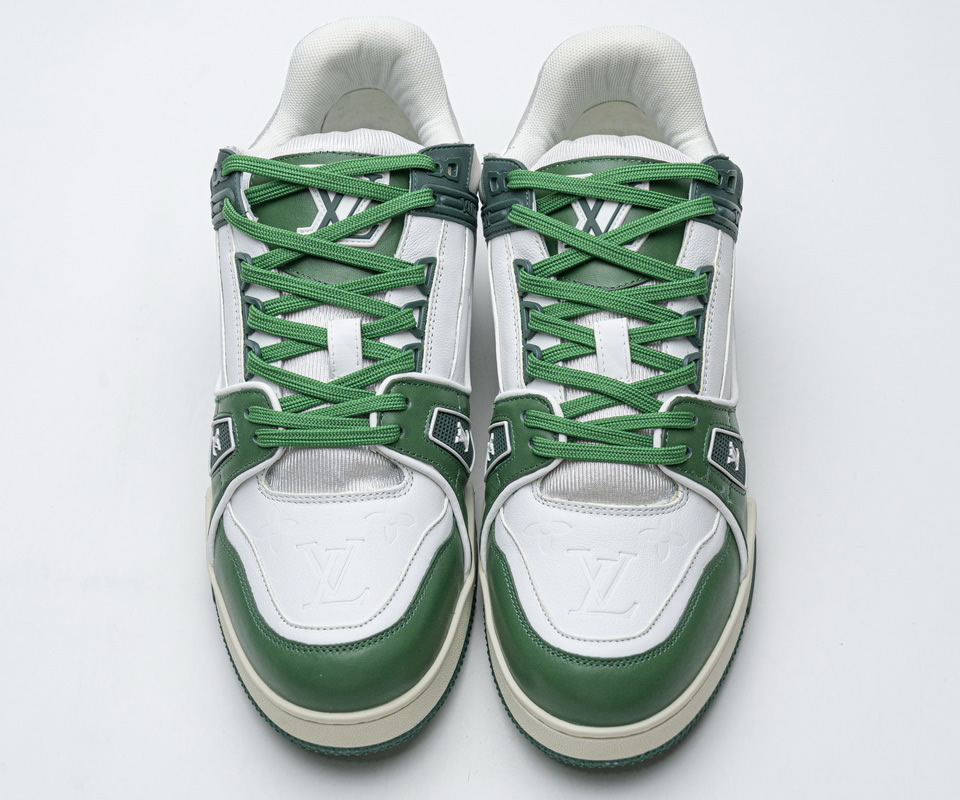 Louis Vuitton 20ss Trainer Green Casual Shoes 2 - www.kickbulk.cc