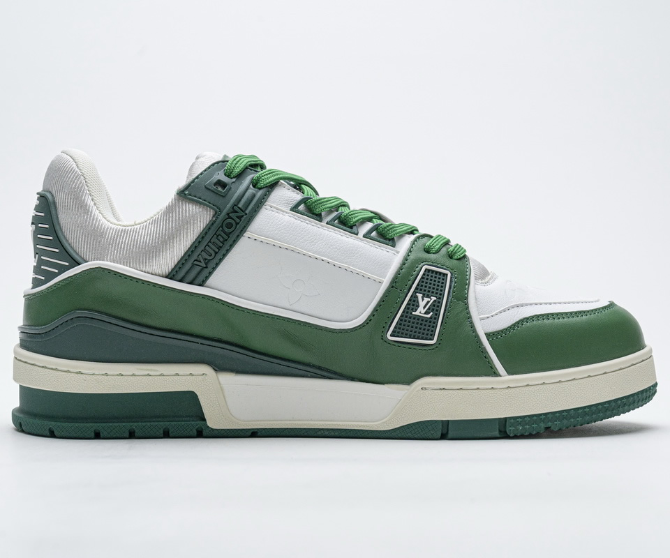 Louis Vuitton 20ss Trainer Green Casual Shoes 8 - www.kickbulk.cc