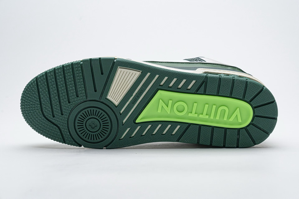 Louis Vuitton 20ss Trainer Green Casual Shoes 9 - www.kickbulk.cc