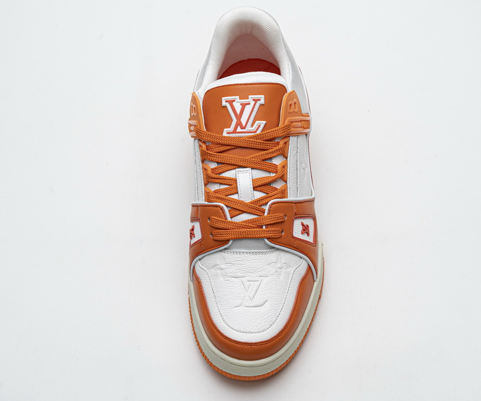 Louis Vuitton 20ss Trainer Orange Casual Shoes 8 - www.kickbulk.cc