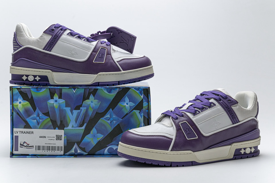 Louis Vuitton 20ss Trainer Purple Casual Shoes 3 - www.kickbulk.cc