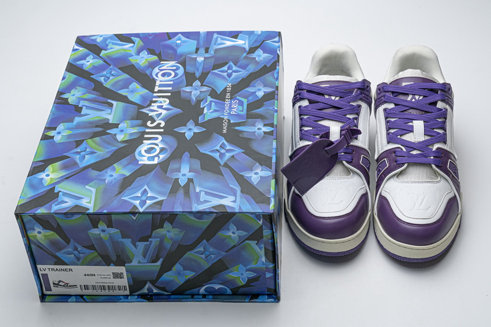 Louis Vuitton 20ss Trainer Purple Casual Shoes 4 - www.kickbulk.cc