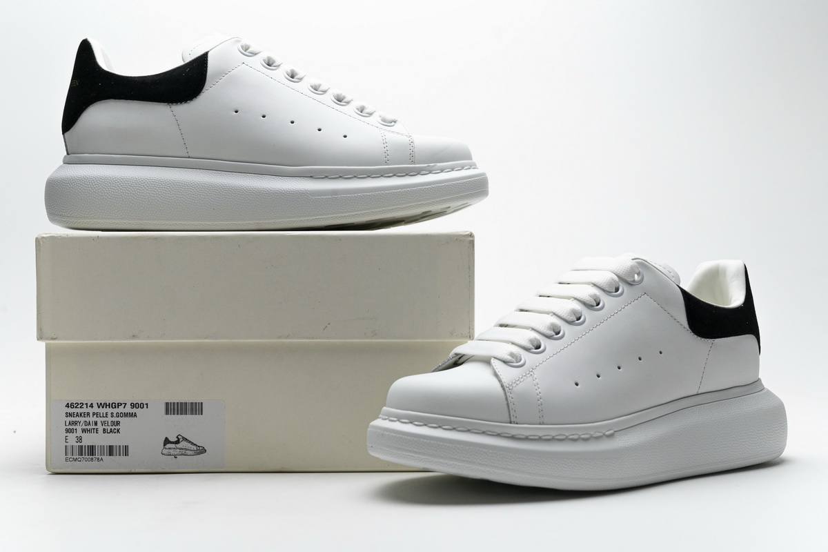 Alexander Mcqueen Sneaker White Black 462214whgp79001 3 - www.kickbulk.cc