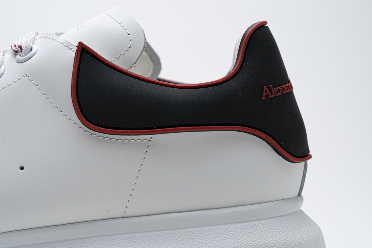 Alexander Mcqueen Sneaker White Black Red 19 - www.kickbulk.cc