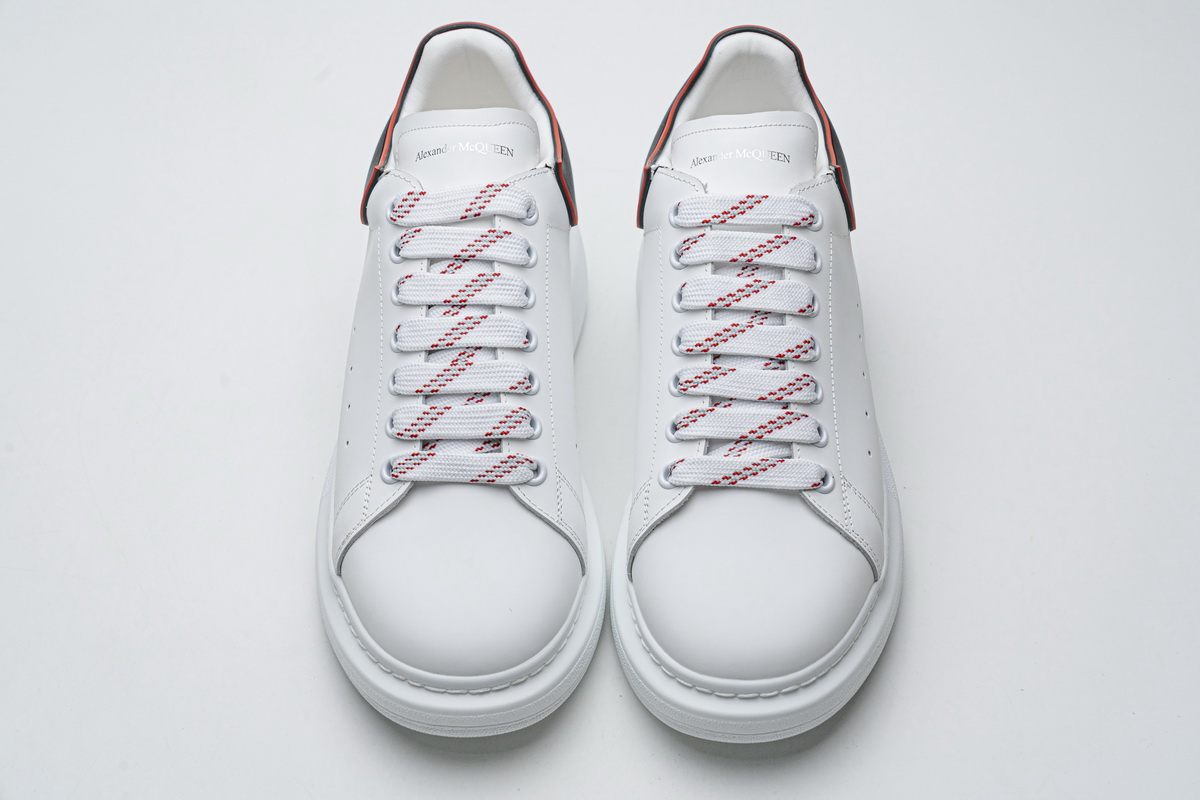 Alexander Mcqueen Sneaker White Black Red 2 - www.kickbulk.cc