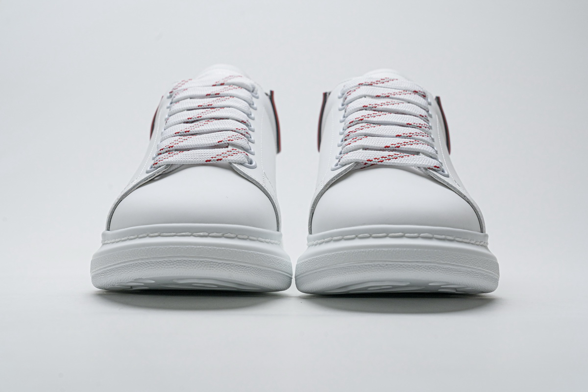 Alexander Mcqueen Sneaker White Black Red 6 - www.kickbulk.cc