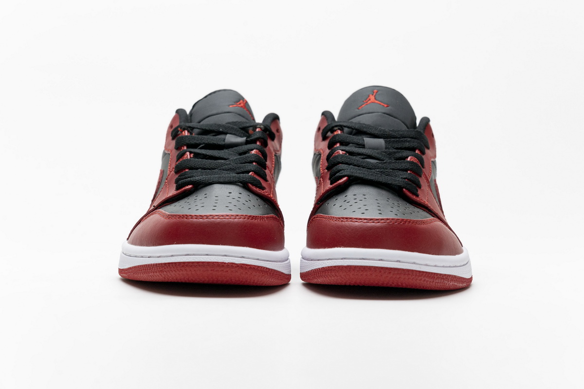 Nike Air Jordan 1 Gs Low Reverse Bred 553558 606 10 - www.kickbulk.cc