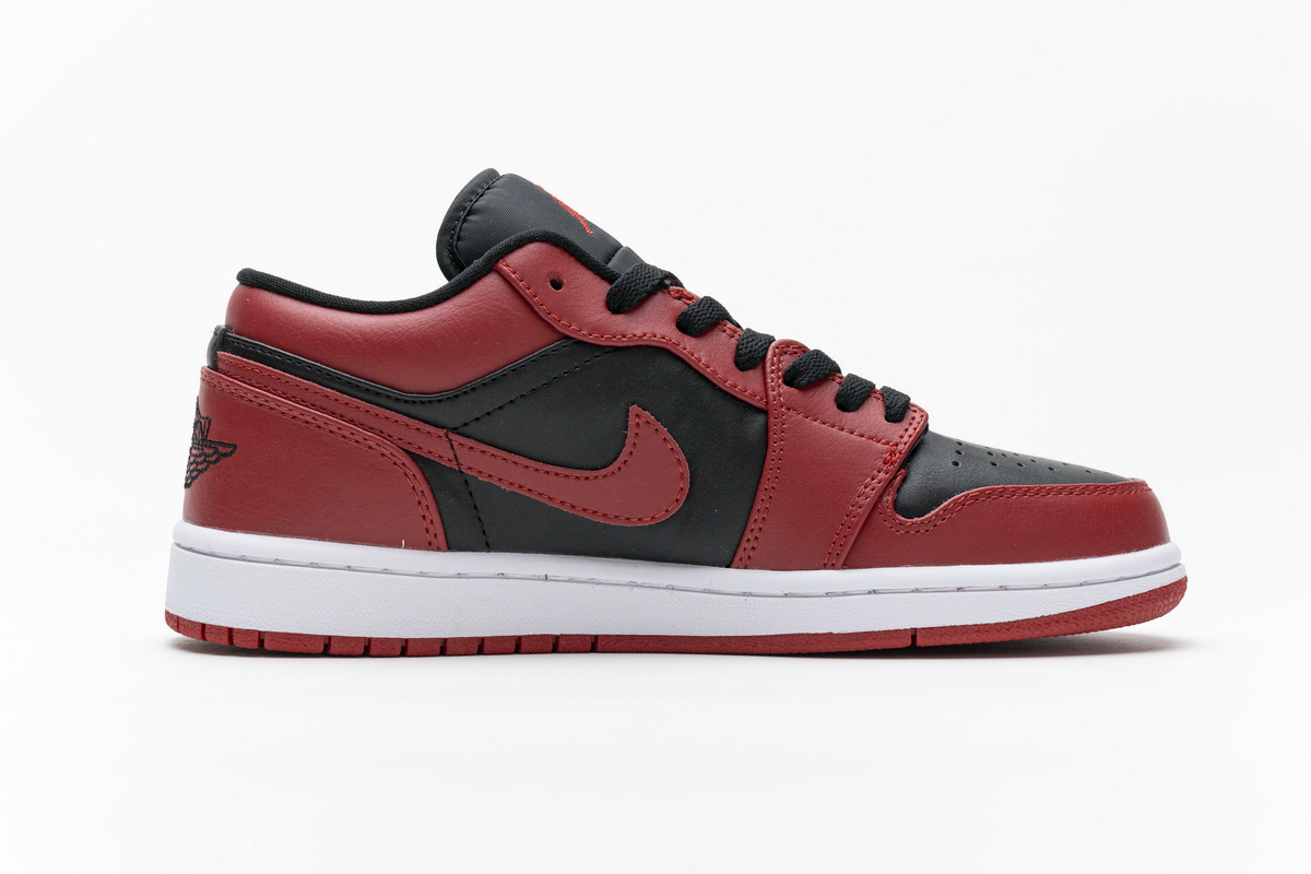 Nike Air Jordan 1 Gs Low Reverse Bred 553558 606 13 - www.kickbulk.cc