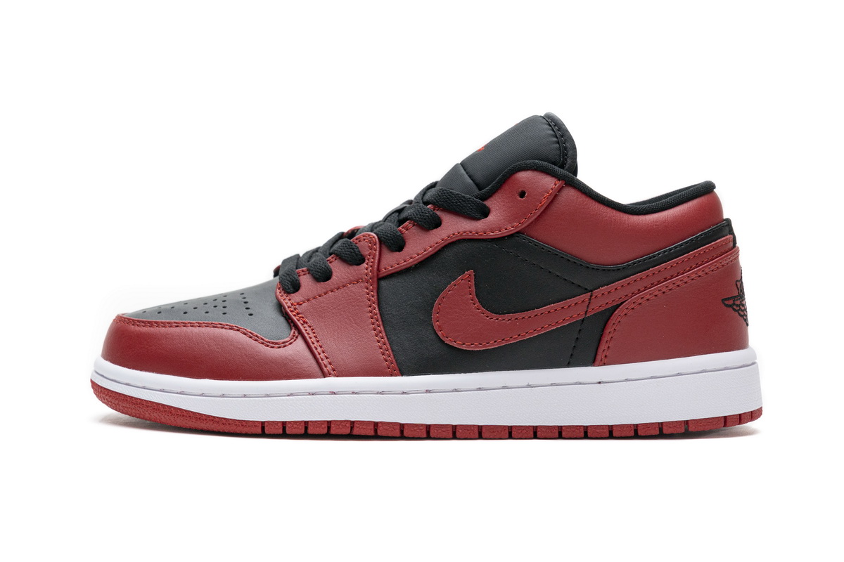 Nike Air Jordan 1 Gs Low Reverse Bred 553558 606 14 - www.kickbulk.cc