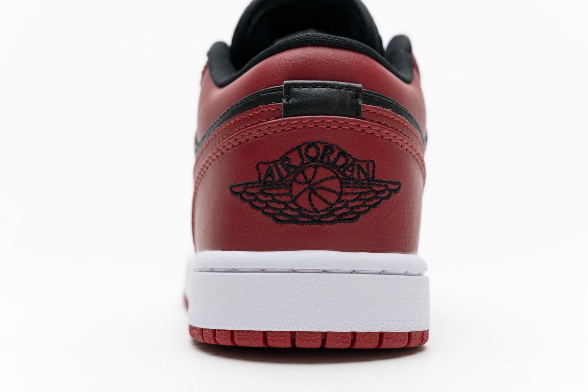 Nike Air Jordan 1 Gs Low Reverse Bred 553558 606 18 - www.kickbulk.cc