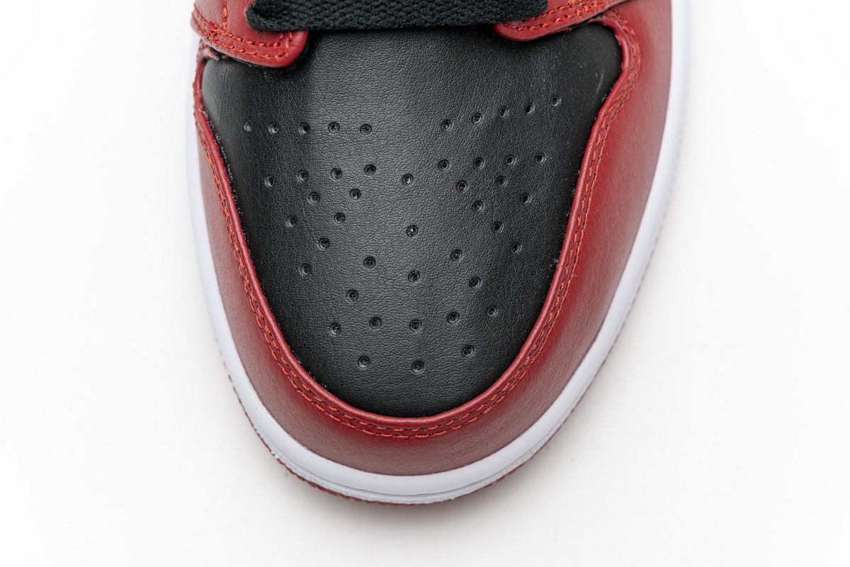 Nike Air Jordan 1 Gs Low Reverse Bred 553558 606 19 - www.kickbulk.cc