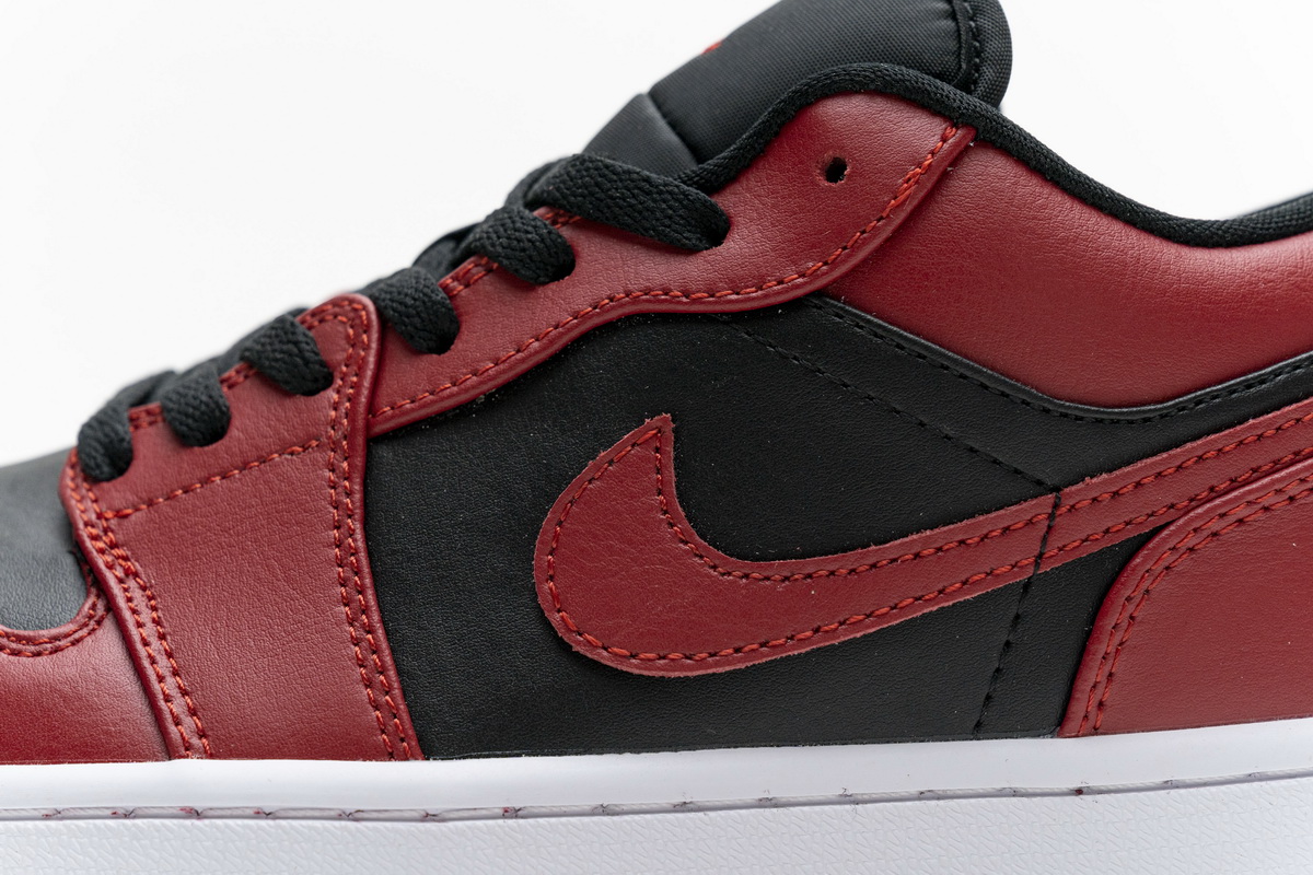 Nike Air Jordan 1 Gs Low Reverse Bred 553558 606 21 - www.kickbulk.cc