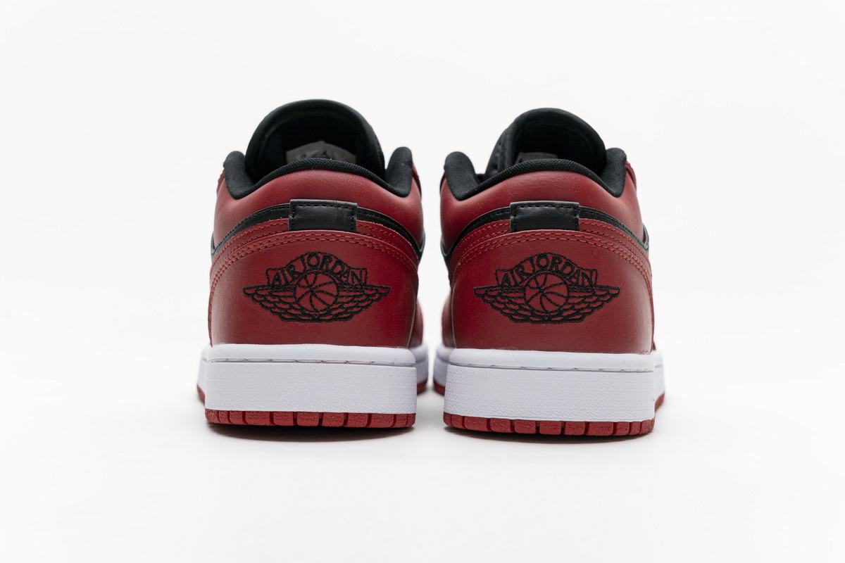 Nike Air Jordan 1 Gs Low Reverse Bred 553558 606 22 - www.kickbulk.cc