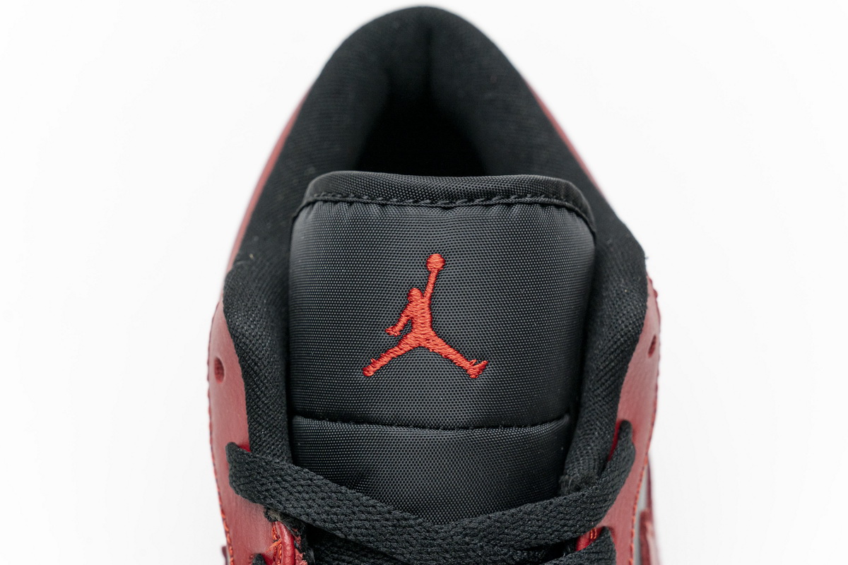 Nike Air Jordan 1 Gs Low Reverse Bred 553558 606 24 - www.kickbulk.cc