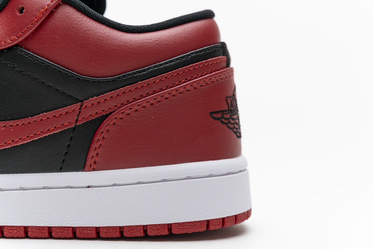 Nike Air Jordan 1 Gs Low Reverse Bred 553558 606 28 - www.kickbulk.cc