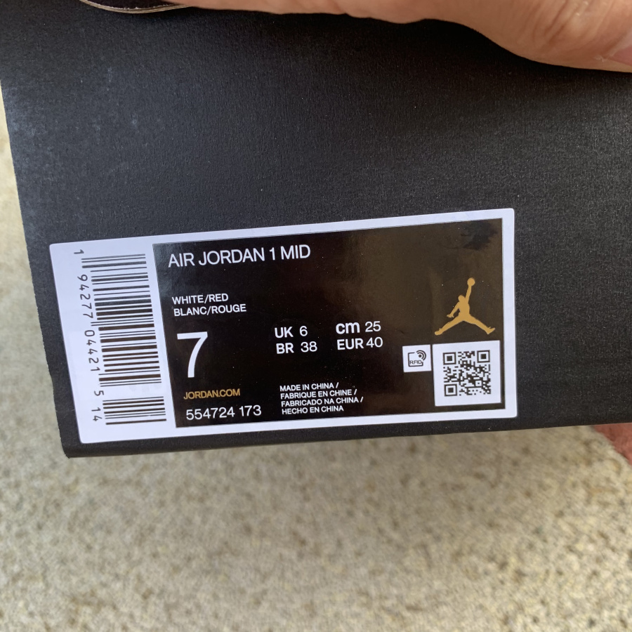 Nike Air Jordan 1 Mid Gs Chicago 554275 173 19 - www.kickbulk.cc