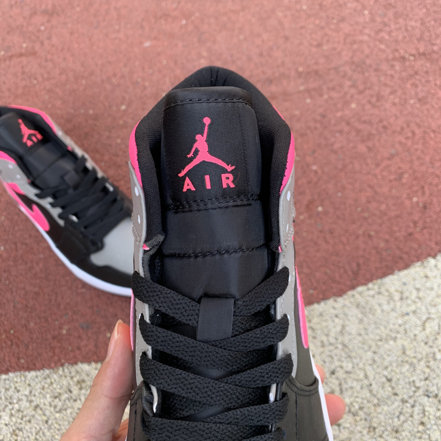 Nike Air Jordan 1 Mid Pink Shadow 554724 059 13 - www.kickbulk.cc