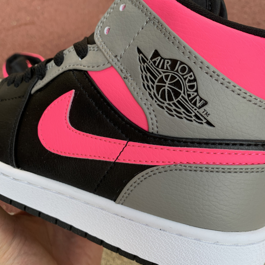 Nike Air Jordan 1 Mid Pink Shadow 554724 059 14 - www.kickbulk.cc