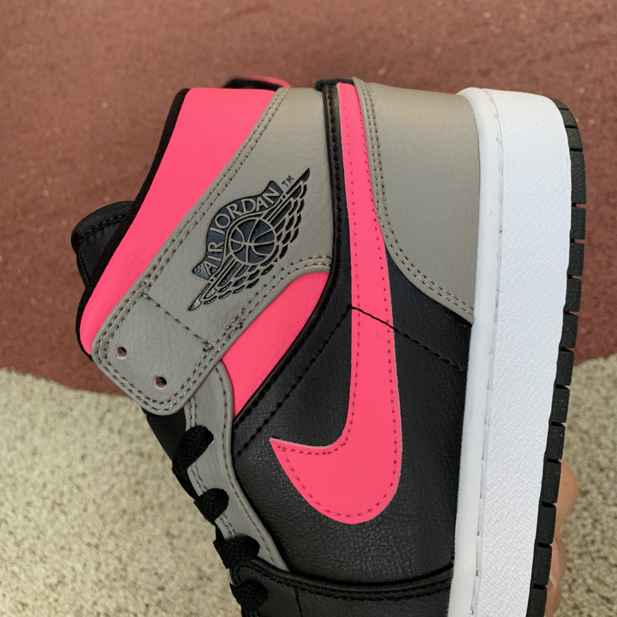 Nike Air Jordan 1 Mid Pink Shadow 554724 059 15 - www.kickbulk.cc