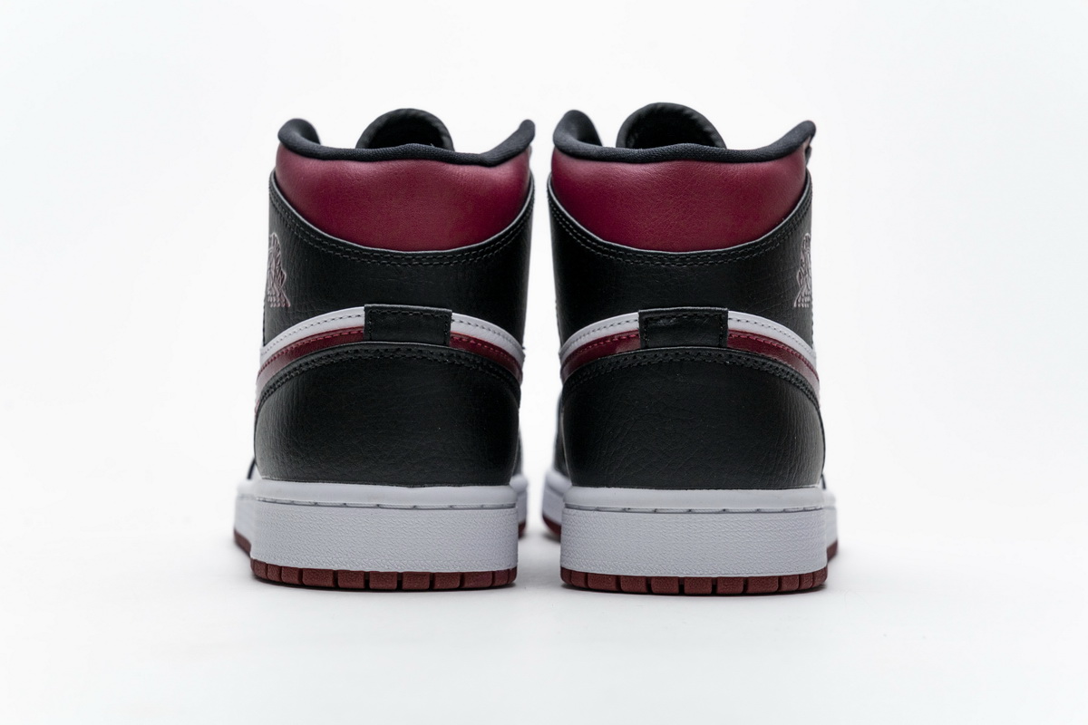 Nike Air Jordan 1 Mid Bred Toe 554724 066 15 - www.kickbulk.cc