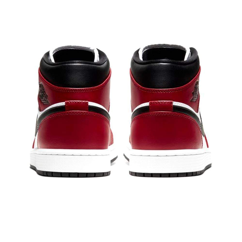 Nike Air Jordan 1 Mid Chicago Black Toe 554724 069 4 - www.kickbulk.cc