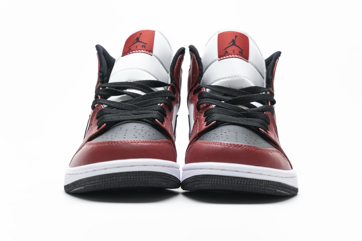 Nike Air Jordan 1 Mid Gs Chicago Black Toe 554725 069 13 - www.kickbulk.cc