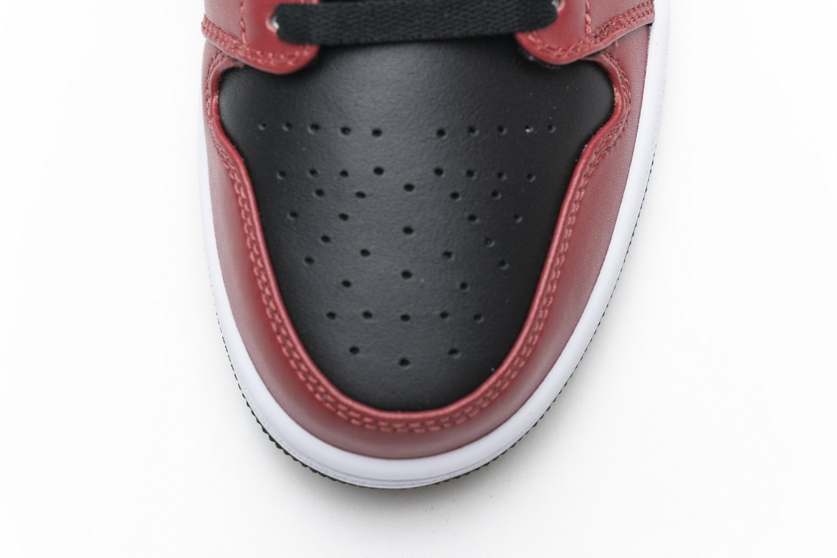 Nike Air Jordan 1 Mid Gs Chicago Black Toe 554725 069 21 - www.kickbulk.cc