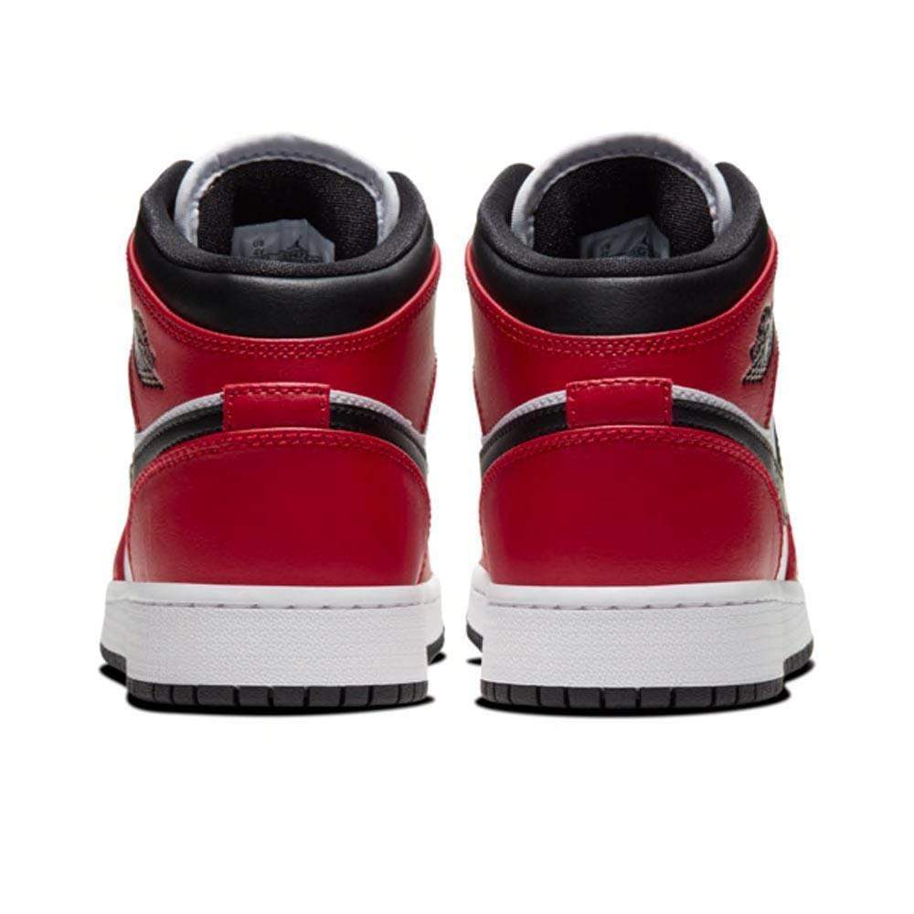 Nike Air Jordan 1 Mid Gs Chicago Black Toe 554725 069 3 - www.kickbulk.cc