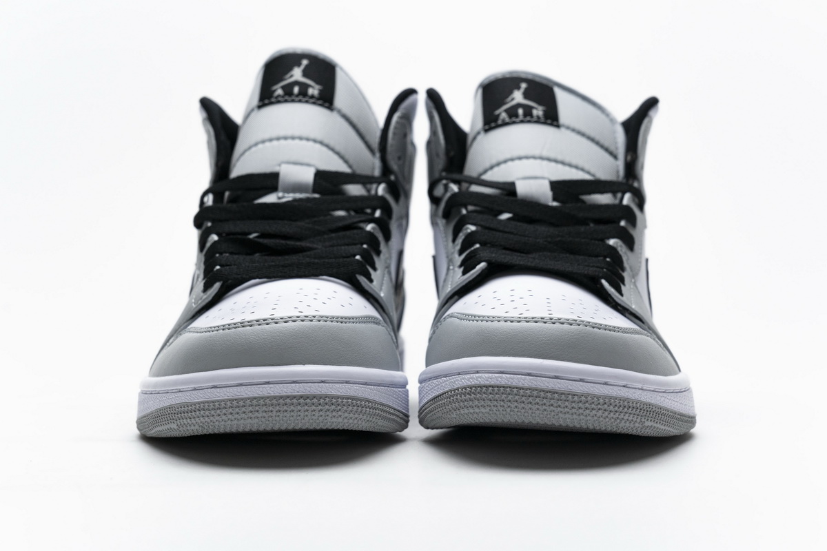 Nike Air Jordan 1 Mid Gs Light Smoke Grey 554725 092 13 - www.kickbulk.cc