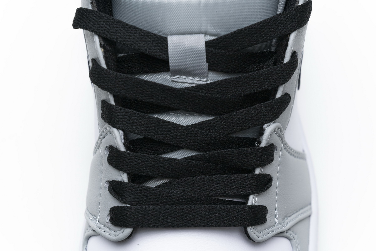 Nike Air Jordan 1 Mid Gs Light Smoke Grey 554725 092 20 - www.kickbulk.cc