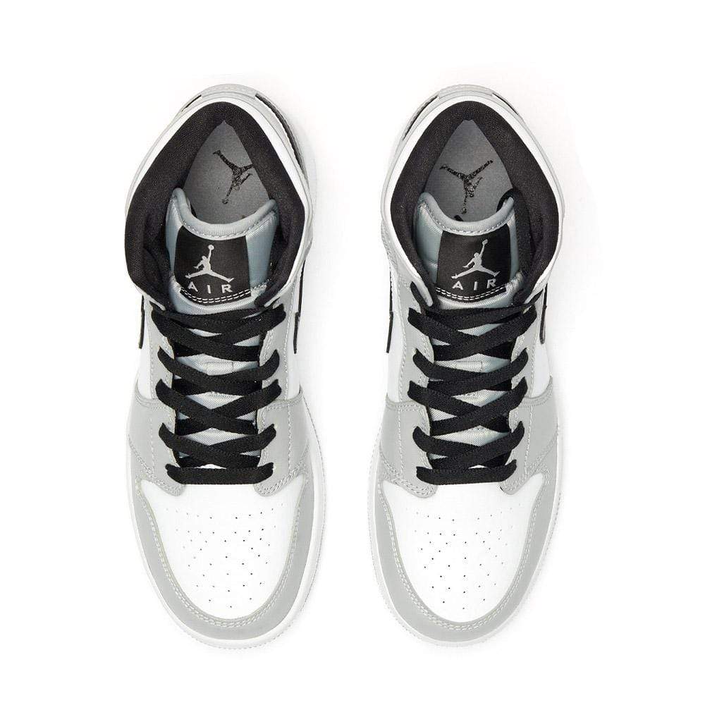 Nike Air Jordan 1 Mid Gs Light Smoke Grey 554725 092 3 - www.kickbulk.cc