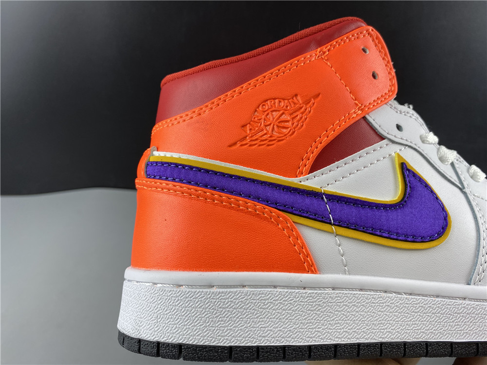 Nike Air Jordan 1 Mid Gs White Court Purple Teal 554725 128 17 - www.kickbulk.cc