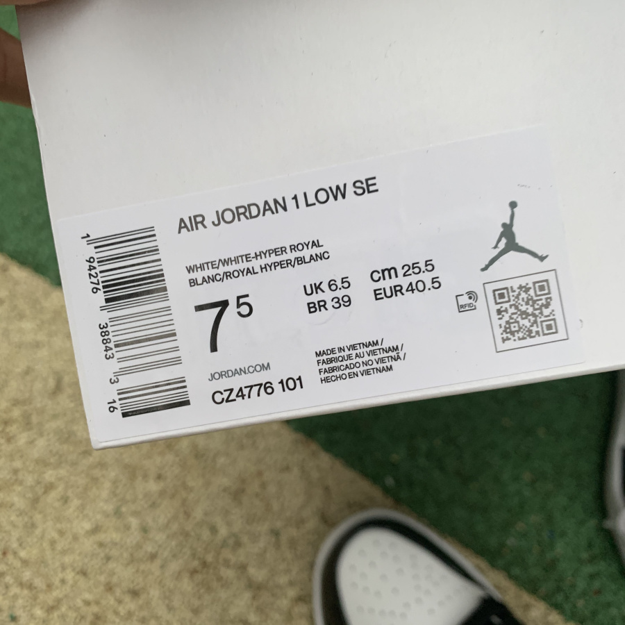 Nike Air Jordan 1 Gs Mid White Laser 554725 131 21 - www.kickbulk.cc