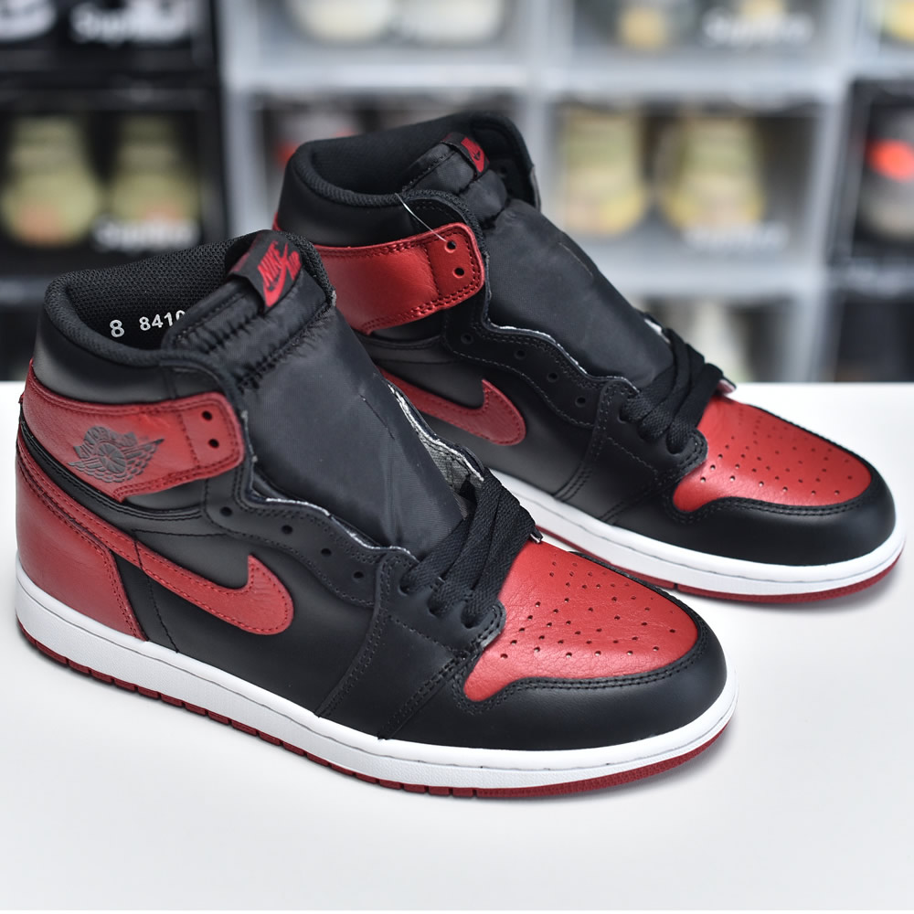 Jordan Air 1 Retro High Og Men Shoes Black Varsity Red White 555088 001 Kickbulk 2 - www.kickbulk.cc