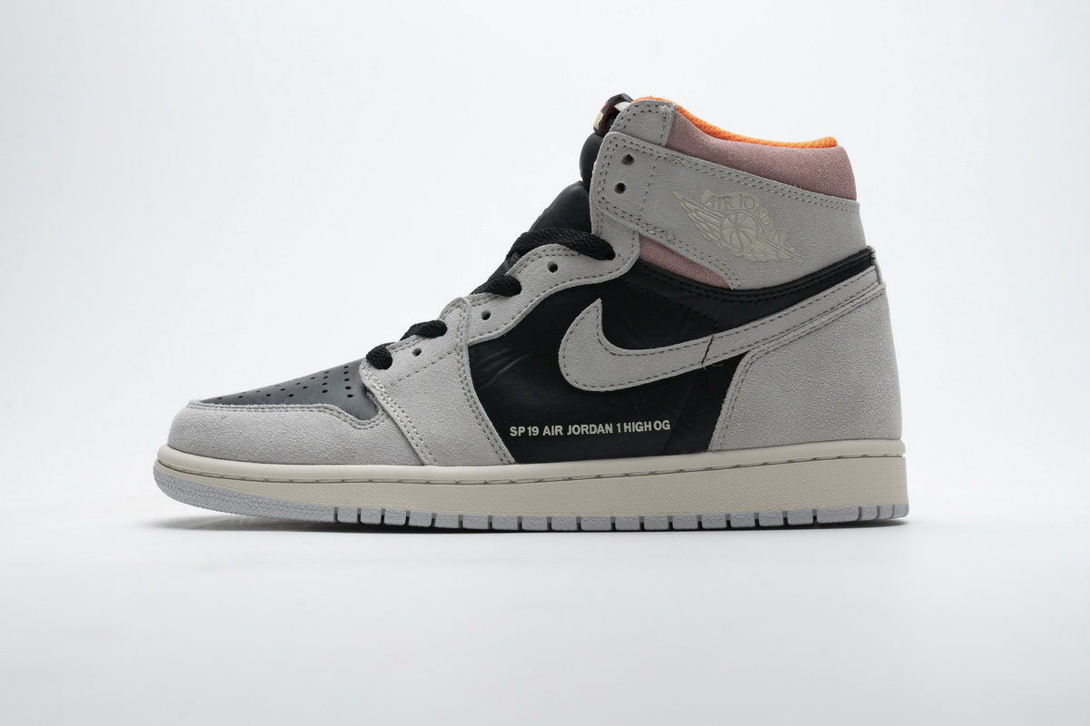 Nike Air Jordan 1 Retro Grey Crimson 555088 018 15 - www.kickbulk.cc