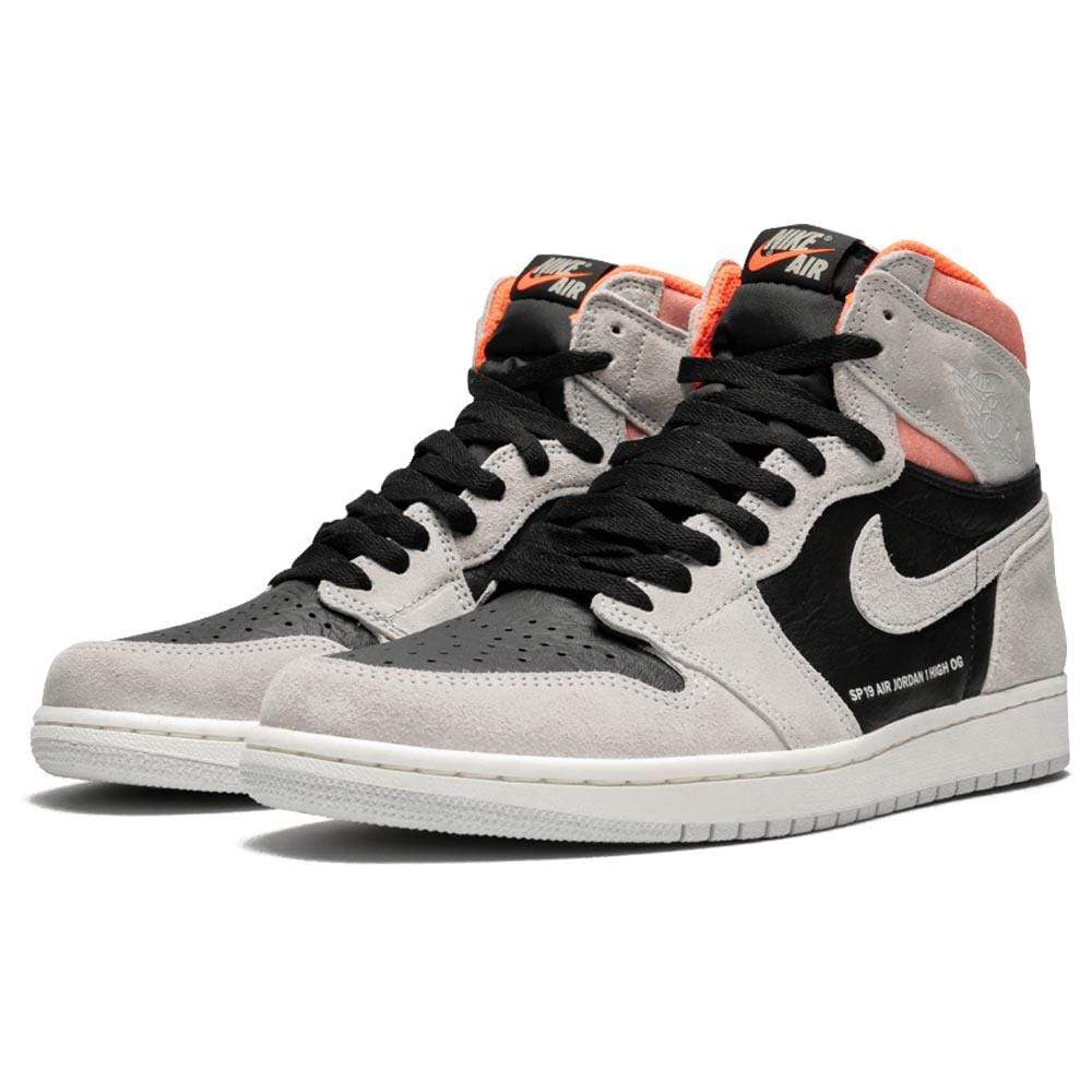 Nike Air Jordan 1 Retro Grey Crimson 555088 018 2 - www.kickbulk.cc