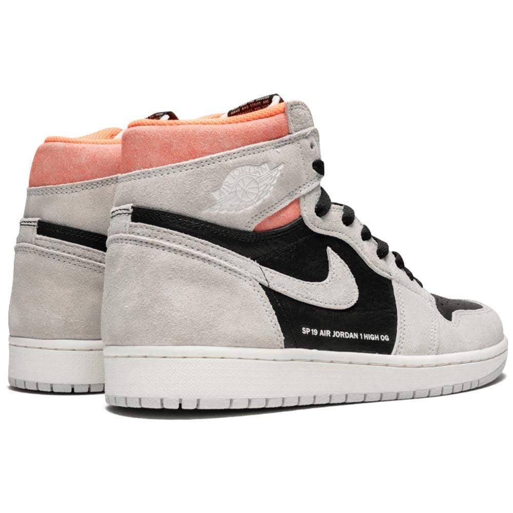 Nike Air Jordan 1 Retro Grey Crimson 555088 018 3 - www.kickbulk.cc