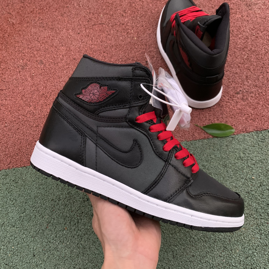 Nike Air Jordan 1 Retro High Og Black Gym Red 555088 060 9 - www.kickbulk.cc