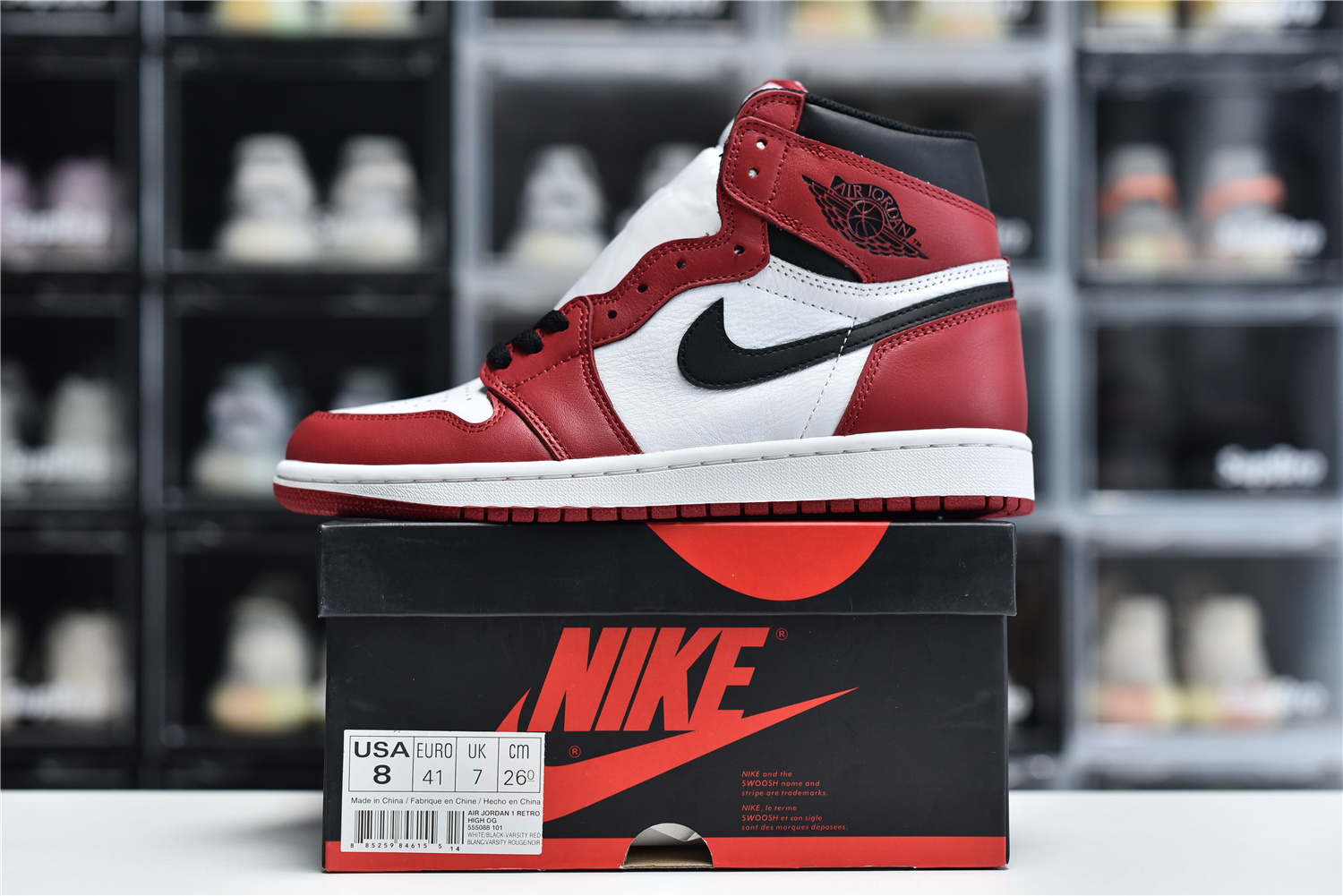 Jordan Air 1 Retro High Og Chicago 555088 10 Kickbulk Co 9 - www.kickbulk.cc