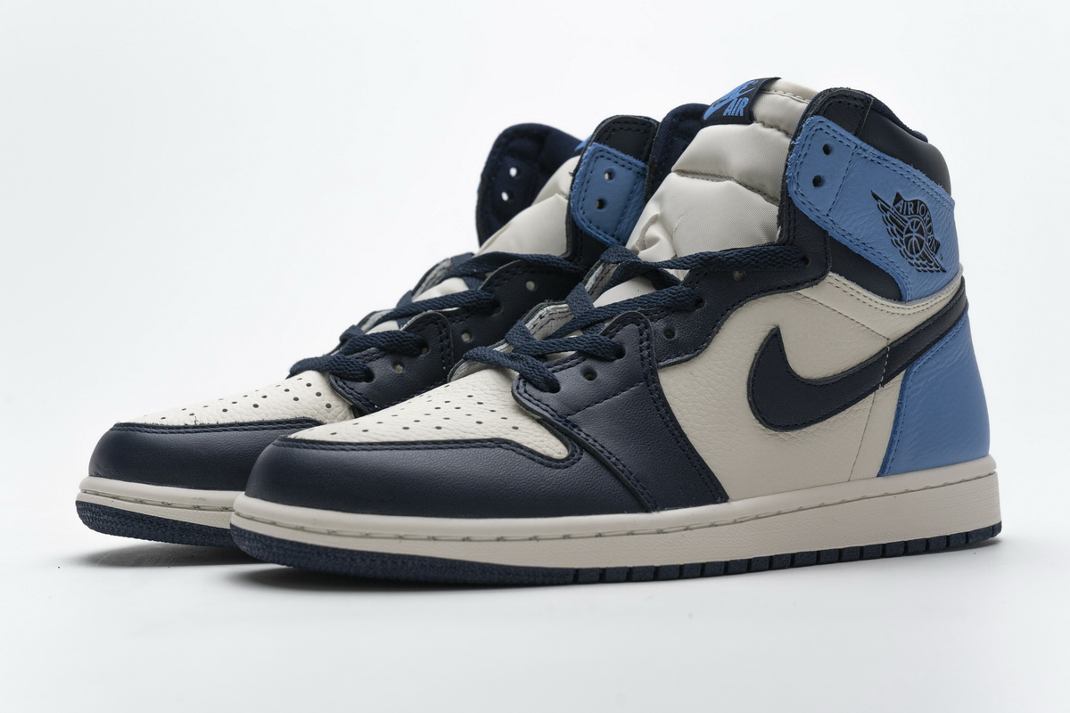 Nike Air Jordan 1 Retro High Og Obsidian Unc 555088 140 8 - www.kickbulk.cc